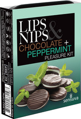 Lips and Nips Pleasure Kit Chocolate/peppermint